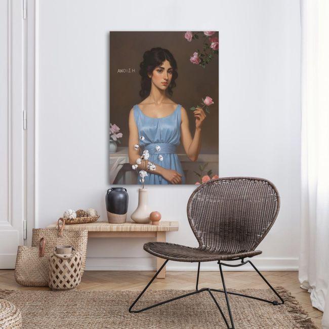 Canvas print Spring reart, (original Tsarouhis)