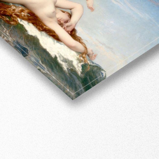 Canvas print The birth of Venus, Cabanel A., panoramic