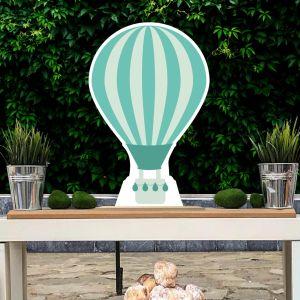 Wooden decorative figure Hot air balloon II