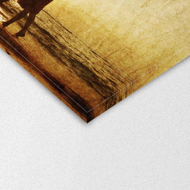 Canvas print Sunset kiss