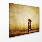 Canvas print Sunset kiss