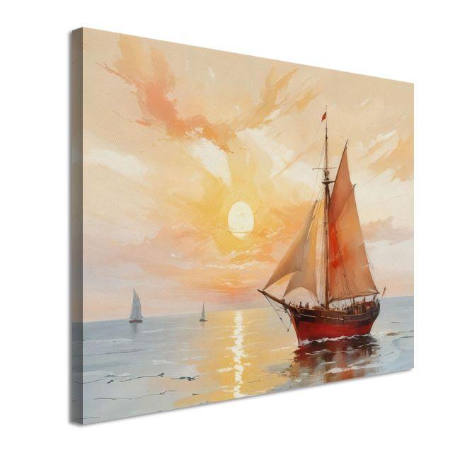 Πίνακας σε καμβά Fisherman's boat