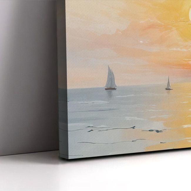 Canvas print Fisherman's boat