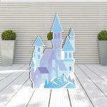 Wooden figure frozen castle