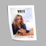 White, αφίσα, κάδρο