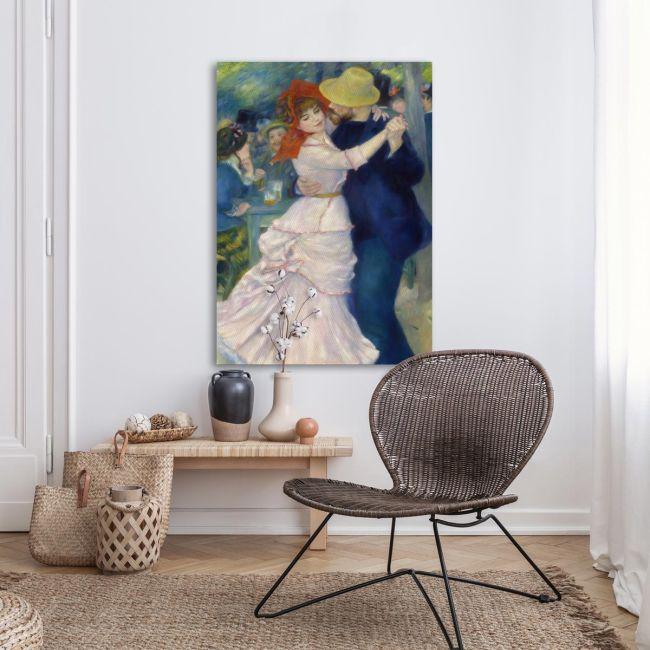 Canvas print Dance at Bougival, Renoir