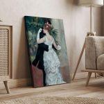 Canvas print Dancing in city, Renoir