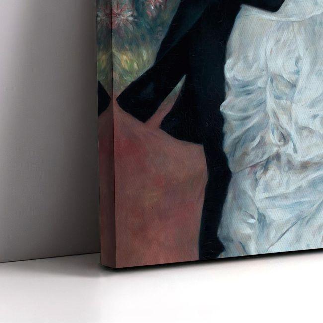 Canvas print Dancing in city, Renoir