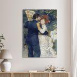 Πίνακας ζωγραφικής Rural dance, Renoir