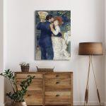 Canvas print Rural dance, Renoir