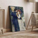 Πίνακας ζωγραφικής Rural dance, Renoir
