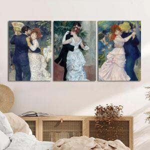 Canvas print Roots gray,3 panels