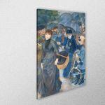 Πίνακας ζωγραφικής The umbrellas, Renoir