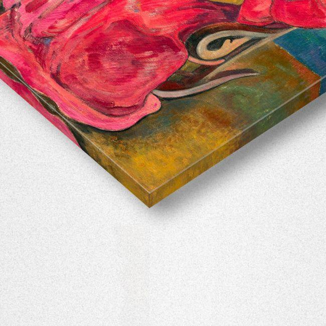 Πίνακας ζωγραφικής Woman in red dress, Gauguin P.