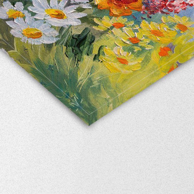 Πίνακας σε καμβά Abstract bouquet of spring flowers