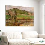 Canvas print Landscape near Pont-Aven, Gauguin P.