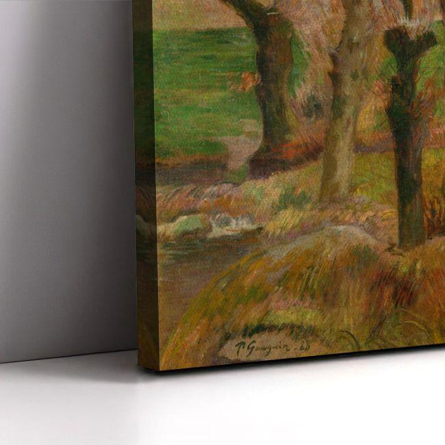 Πίνακας ζωγραφικής Landscape near Pont-Aven, Gauguin P.