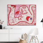 Canvas print A woman for gods, Klee P.