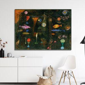 Πίνακας ζωγραφικής Fish magic, Klee P.