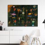 Canvas print Fish magic, Klee P.