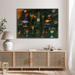 Canvas print Fish magic Klee P. Framed canvas View 1 2
