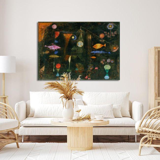 Πίνακας ζωγραφικής Fish magic, Klee P.