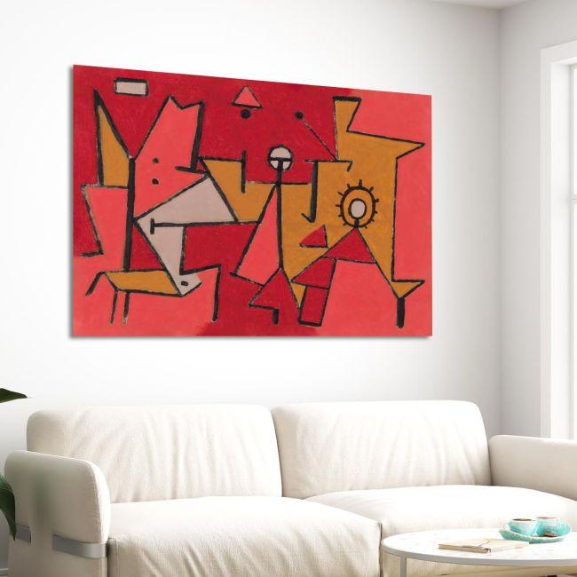 Canvas print Heat, Klee P.