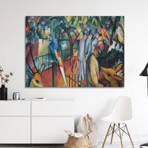 Πίνακας ζωγραφικής The zoo, Macke August