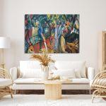 Πίνακας ζωγραφικής The zoo, Macke August