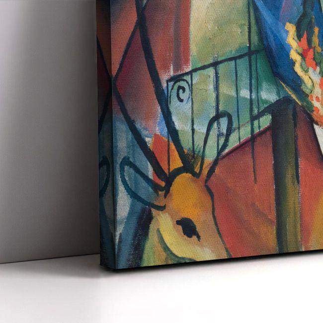 Canvas print The zoo, Macke August
