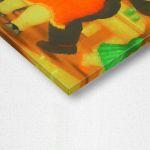 Canvas print Couple dancing reart(original by F. Botero)