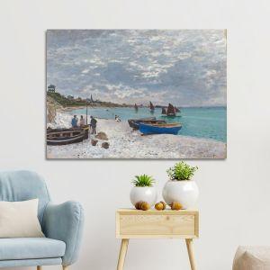 Πίνακας ζωγραφικής Beach in Sainte Adresse, Monet C.