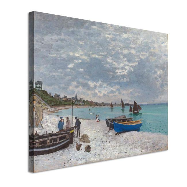 Πίνακας ζωγραφικής Beach in Sainte Adresse, Monet C.