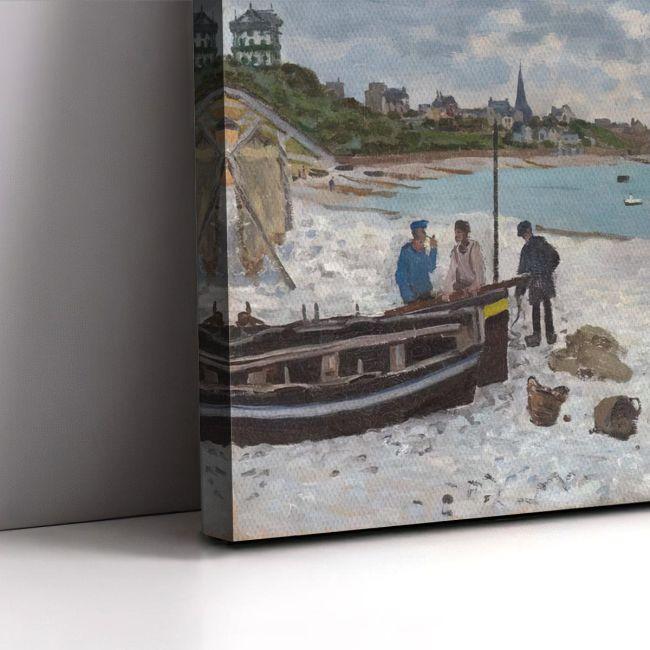 Πίνακας ζωγραφικής Beach in Sainte Adresse, Monet C.