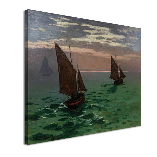 Πίνακας ζωγραφικής Fishing boats, Monet C.