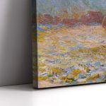 Canvas print Grainstack in the sunlight, Monet C.
