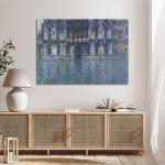 Πίνακας ζωγραφικής Le palais Contarini, Monet C.