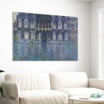 Canvas print Le palais Contarini, Monet C.