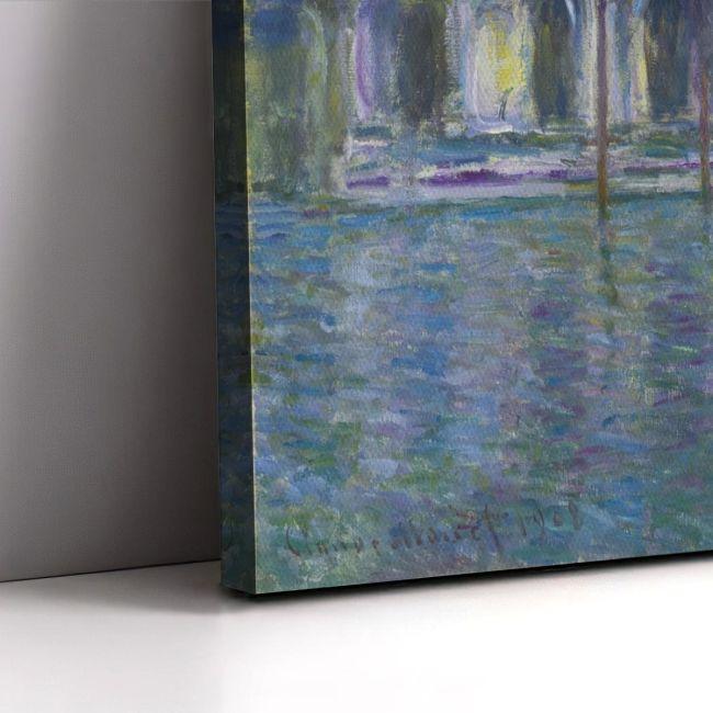 Canvas print Le palais Contarini, Monet C.