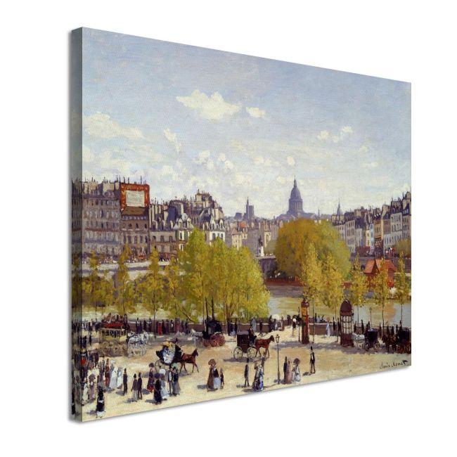 Πίνακας ζωγραφικής Quai du Louvre, Monet C.