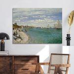 Πίνακας ζωγραφικής Regatta at Sainte-Adresse, Monet C.