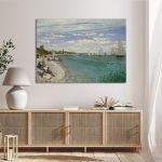 Canvas print Regatta at Sainte-Adresse, Monet C.
