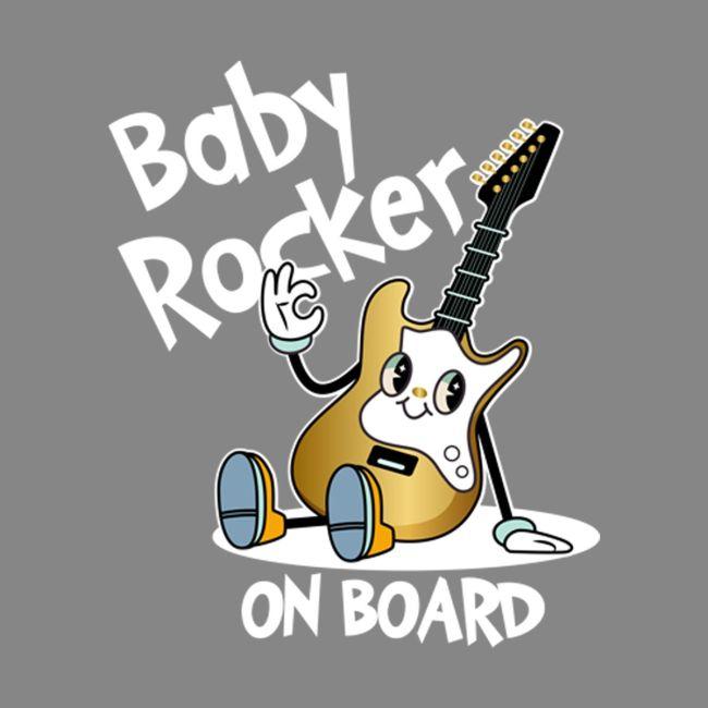Car sticker Baby Rocker