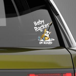 Car sticker Baby Rocker