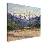 Πίνακας ζωγραφικής The valley of the Nervia, Monet C.