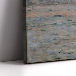 Canvas print Winter sun at Lavacourt, Monet C.