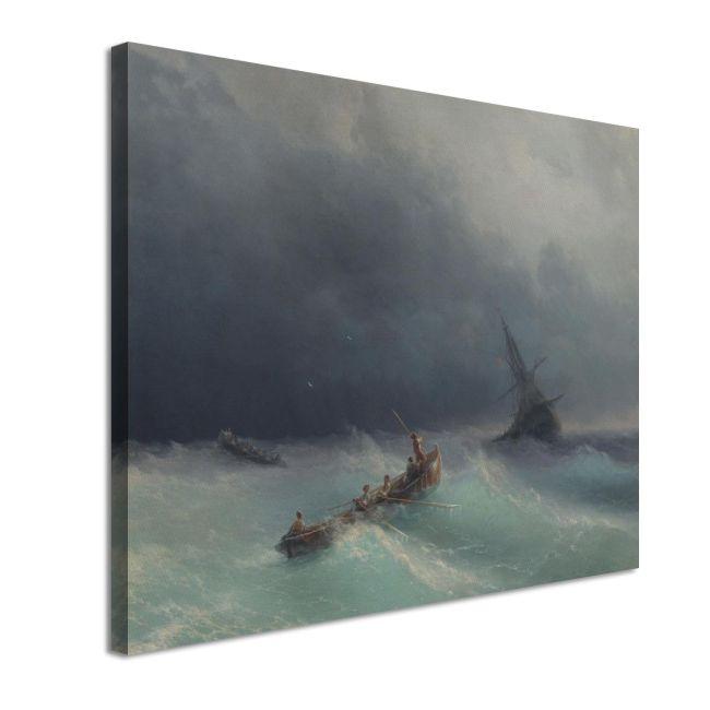 Πίνακας ζωγραφικής Sea storm, Aivazovsky I.