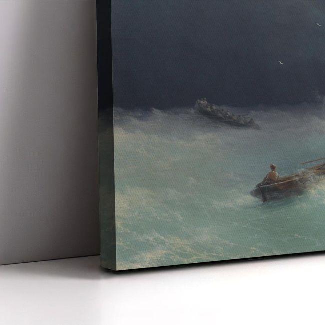 Canvas print Sea storm, Aivazovsky I.