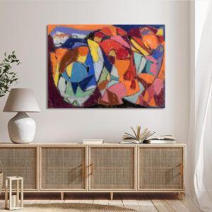 Canvas print Adoration (original Hölzel A.) Framed canvas View 1 2