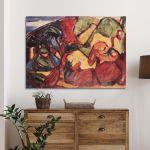 Canvas print Composition 1910-13, (original Hölzel A.)